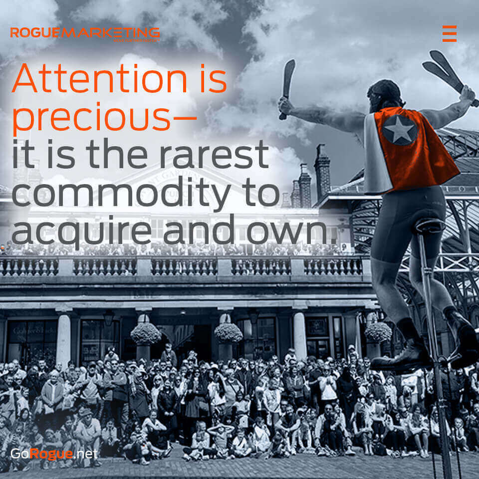 Attention is precious