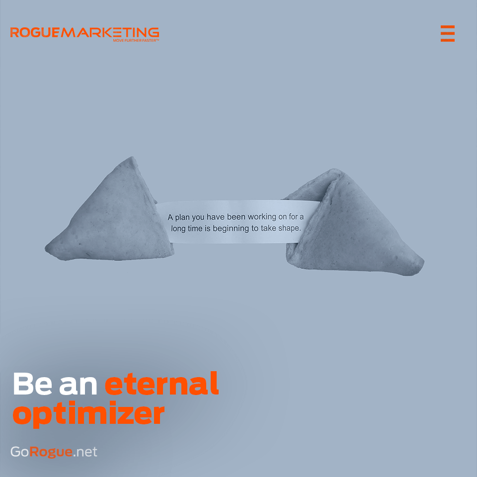 Be an optimizer quote