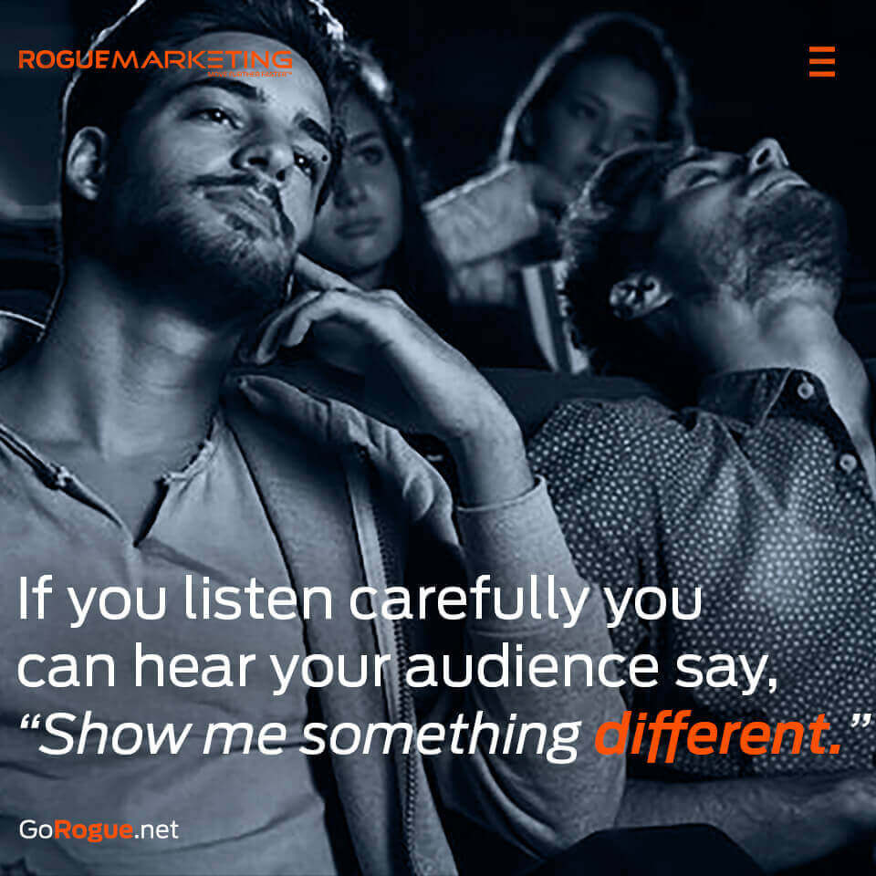 Listen to your audience