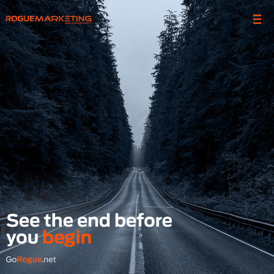 See the end before the begin