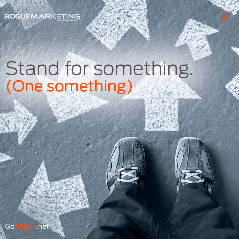 Stand for something