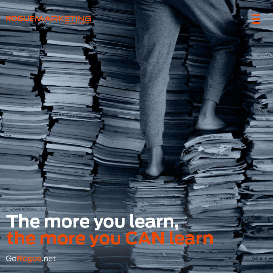 The more you learn the more you can learn